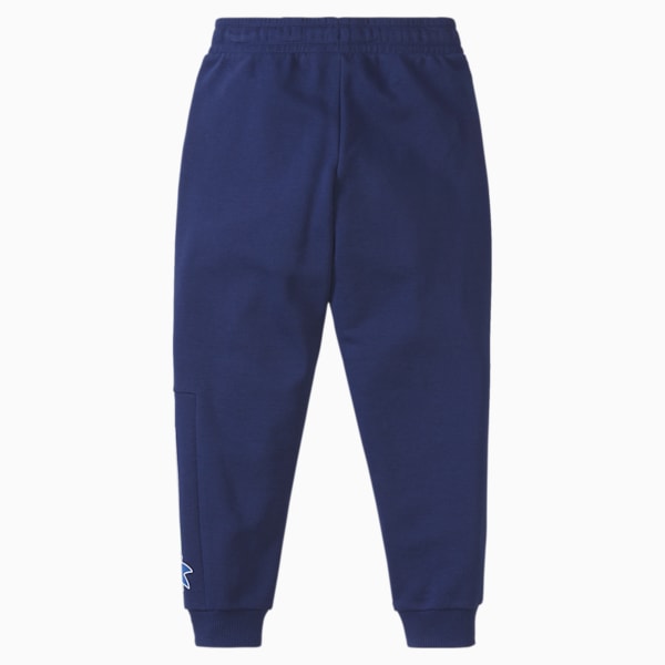 PUMA x SEGA Boys' Sweatpants, Medieval Blue, extralarge