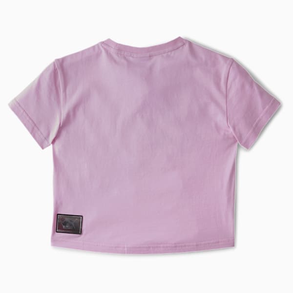 PUMA x SEGA Kids' Tee, Pale Pink, extralarge