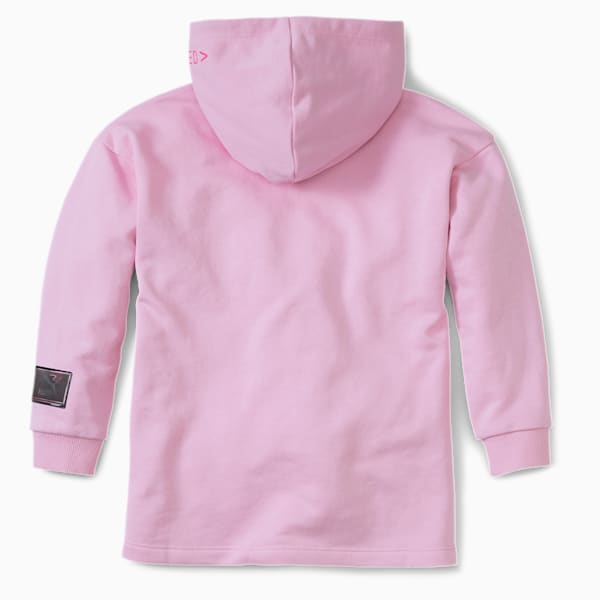 PUMA x SEGA Girls' Hoodie, Pale Pink, extralarge