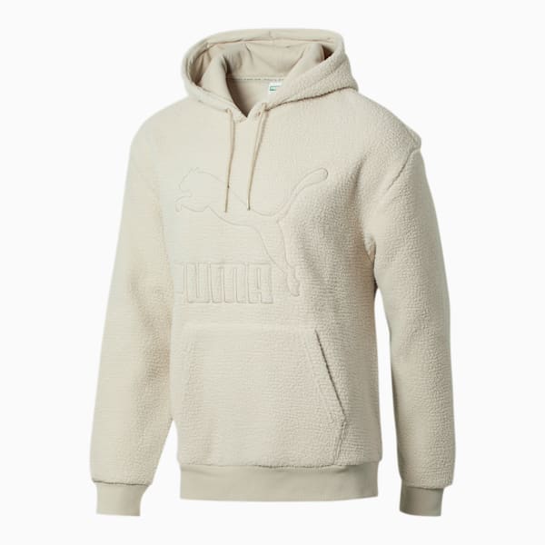 Puma top hoodie beige
