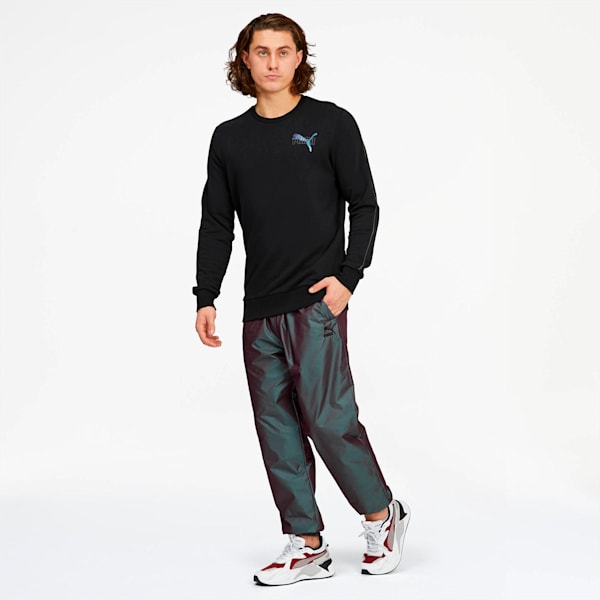 Iridescent track pants hot sale