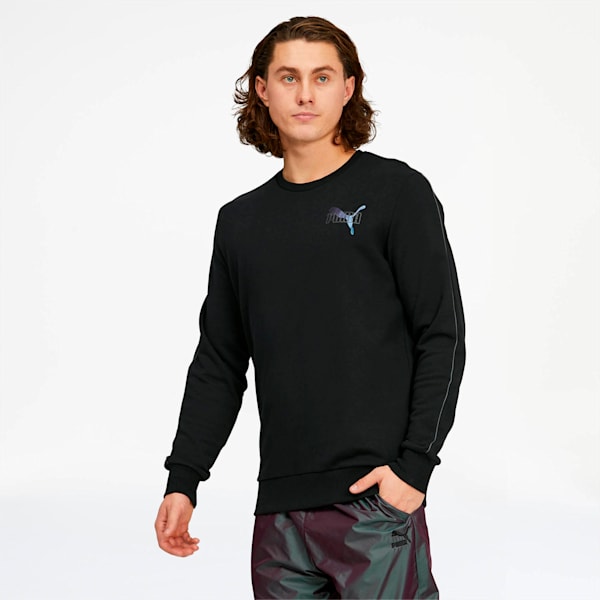 Puma evostripe crew sweatshirt outlet