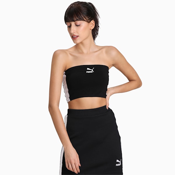 Classics Women's Bandeau Top, Puma Black, extralarge