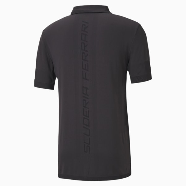 Scuderia Ferrari Style RCT Men's Polo, Puma Black, extralarge