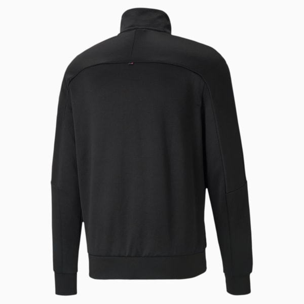 Ferrari Style T7 Men's Track Jacket, Puma Black, extralarge-IND