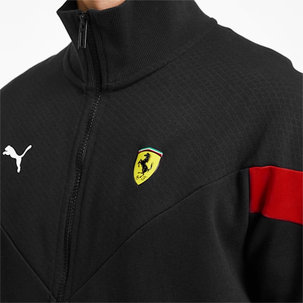 Scuderia Ferrari Race Men's Sweat Jacket, Puma Black, extralarge-IND