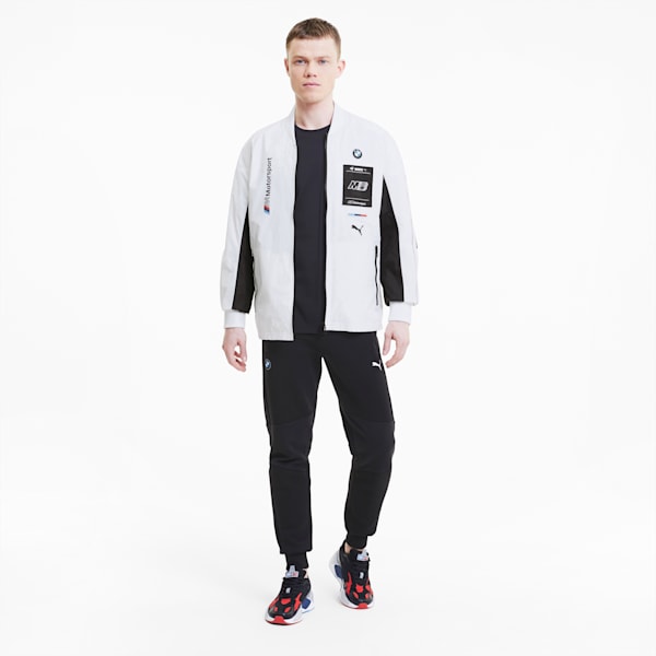 BMW M Motorsport Street Men's Jacket, Puma White, extralarge