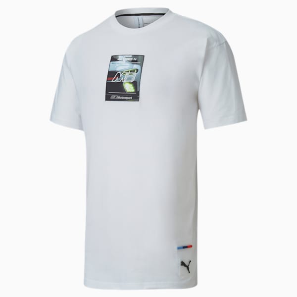 BMW M Motorsport Street Men's Tee, Puma White, extralarge