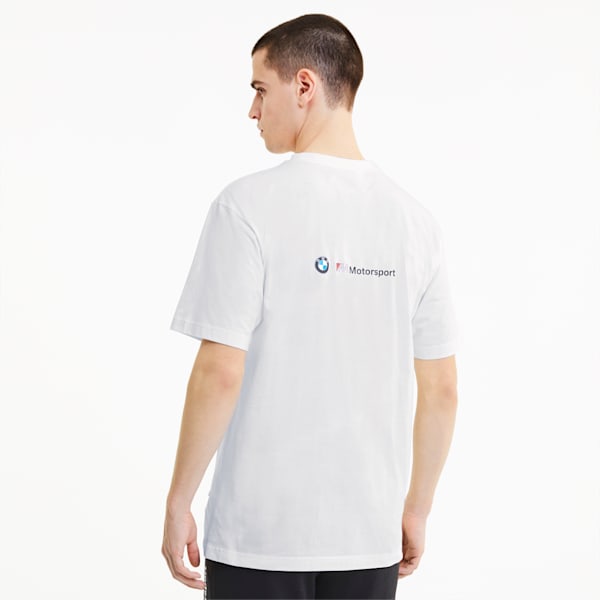 BMW M Motorsport Street Men's Tee, Puma White, extralarge