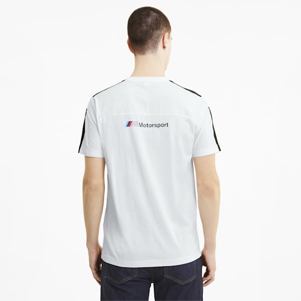 BMW M Motorsport T7 Men's T-Shirt, Puma White, extralarge-AUS