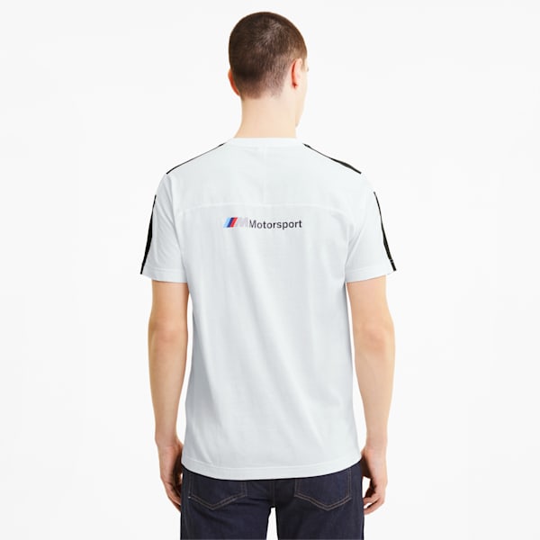 BMW M Motorsport T7 Men's T-Shirt, Puma White, extralarge-IND