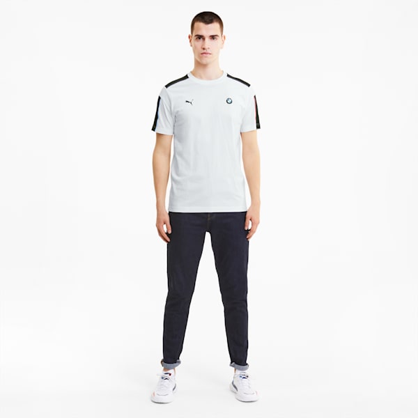 BMW M Motorsport T7 Men's T-Shirt, Puma White, extralarge-IND