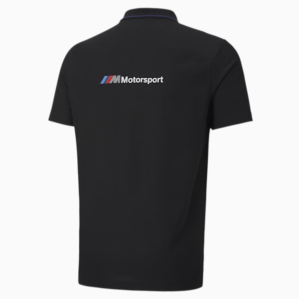 BMW M Motorsport Men's Polo, Puma Black, extralarge