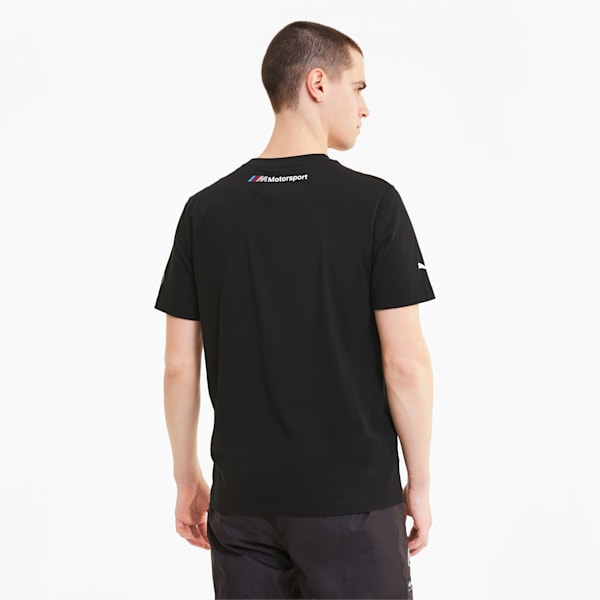 BMW M Motorsport Men's Logo Tee+, Puma Black, extralarge