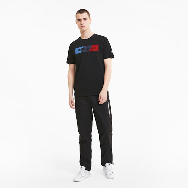 BMW M Motorsport Men's Logo Tee+, Puma Black, extralarge