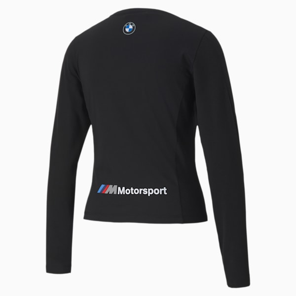 BMW M Motorsport Street Women's Tee, Puma Black, extralarge