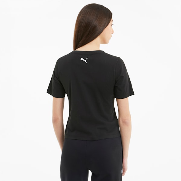 BMW M Motorsport Logo Women's T-Shirt, Puma Black