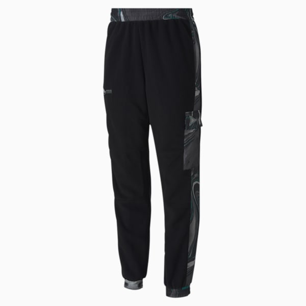 Mercedes-AMG Petronas Street Men's Pants, Puma Black, extralarge