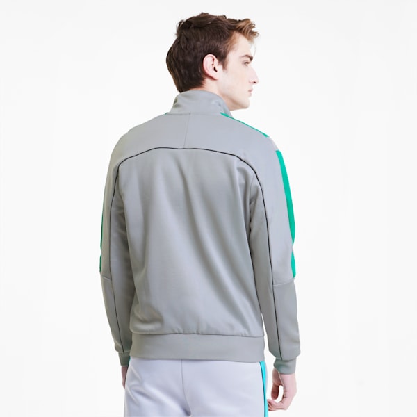 Mercedes-AMG Petronas Men's T7 Track Jacket, Mercedes Team Silver, extralarge