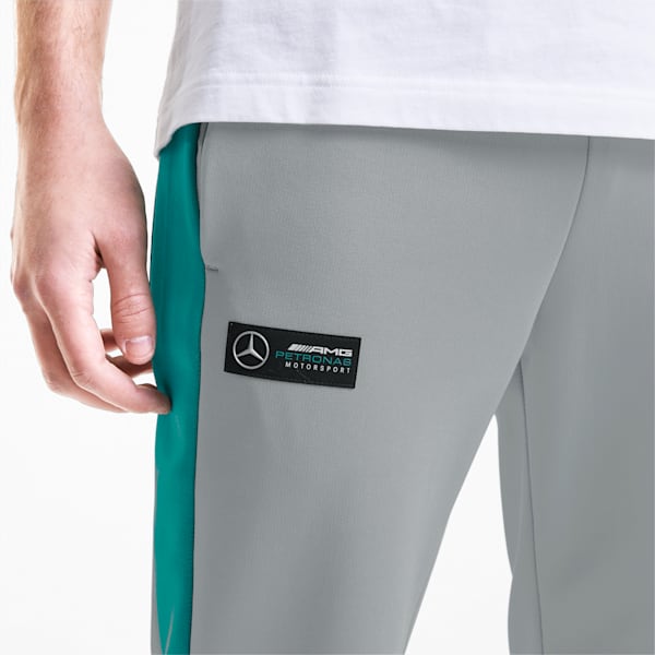 Mercedes T7 Men's Track Pants, Mercedes Team Silver, extralarge-IND