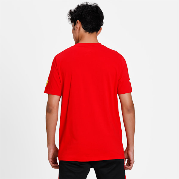 Scuderia Ferrari Race Men's Tee, Rosso Corsa, extralarge