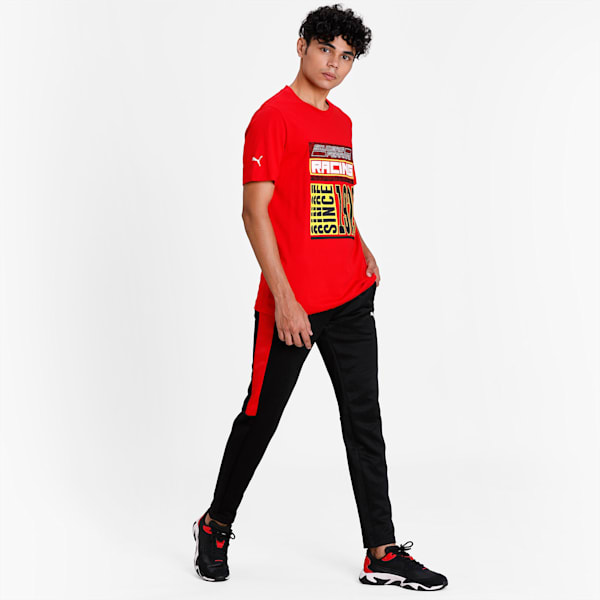 Scuderia Ferrari Race Men's Tee, Rosso Corsa, extralarge