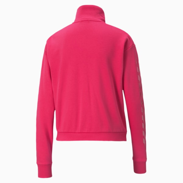 Evide Women's Track Jacket, Glowing Pink, extralarge-IND