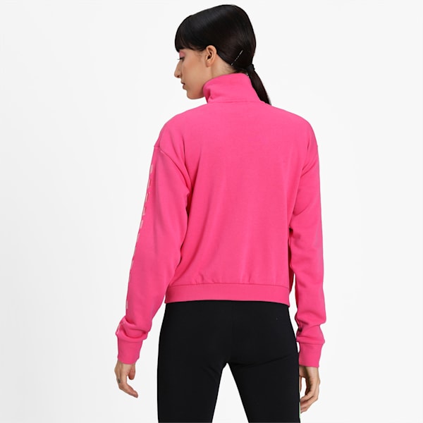 Evide Women's Track Jacket, Glowing Pink, extralarge-IND