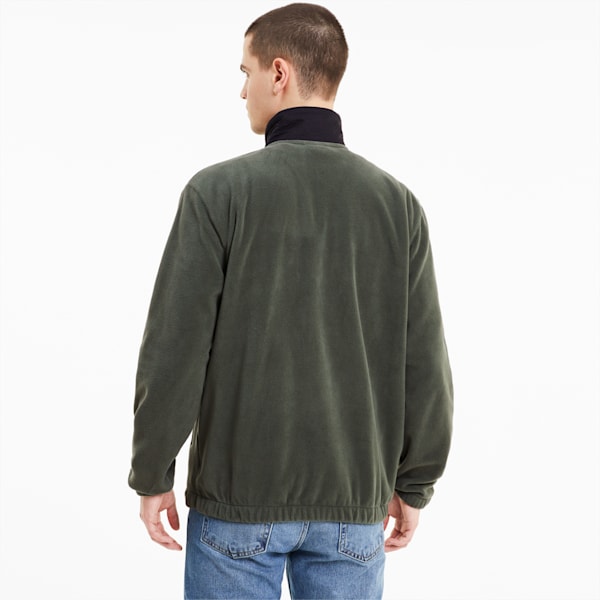 Avenir Hybrid Men's Track Jacket, Thyme, extralarge