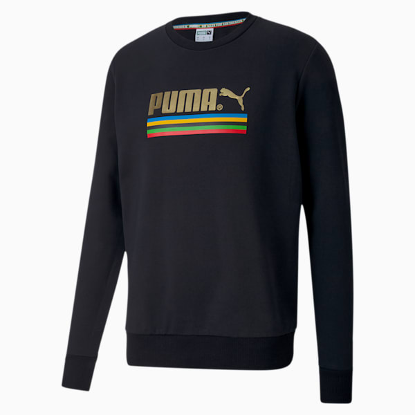 Tailored for Sport WH Men's Crewneck Sweatshirt, Puma Black, extralarge