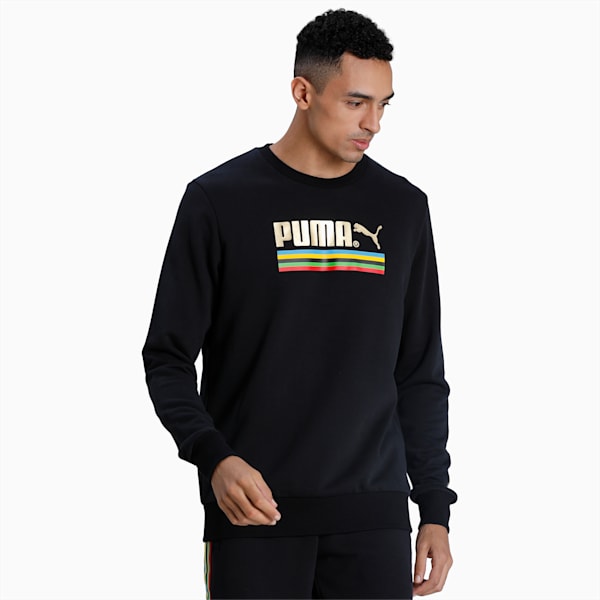 Tailored for Sport WH Men's Crewneck Sweatshirt, Puma Black, extralarge