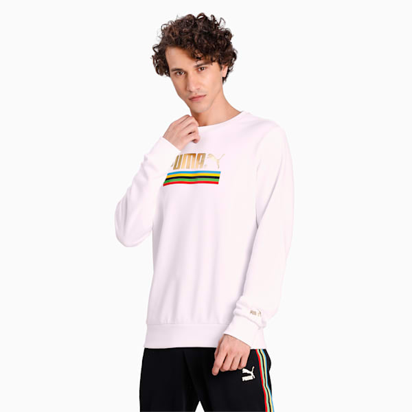 The Unity Collection TFS Crew Neck Men's Sweater, Puma White, extralarge-IND