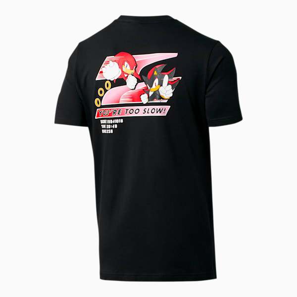 PUMA x SONIC Men's Tee, Puma Black, extralarge