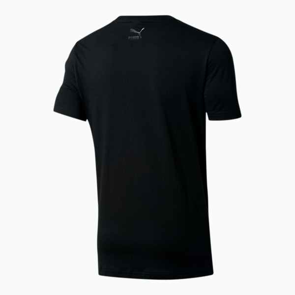 PUMA x SONIC Men's Graphic Tee, Puma Black, extralarge