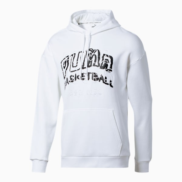 Since '73 Men's Hoodie, Puma White, extralarge