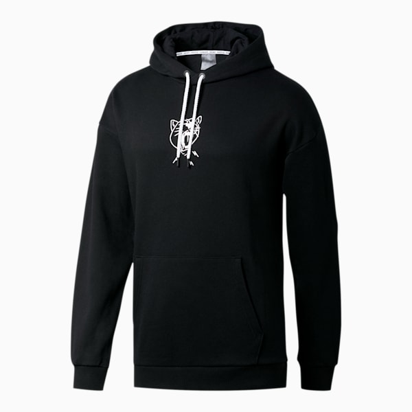 Don't Flinch Men's Hoodie, Puma Black, extralarge