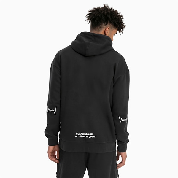 Don't Flinch Men's Hoodie, Puma Black, extralarge