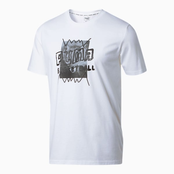 Street Men's Tee, Puma White, extralarge