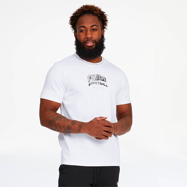 Teeth Men's Tee, Puma White, extralarge