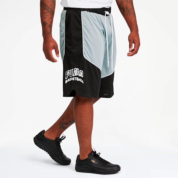 Hoops Men's Game Shorts, Puma Black, extralarge