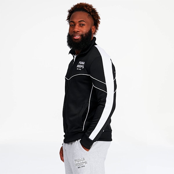 Puma Official Visit Basketball Jacket Men black/white