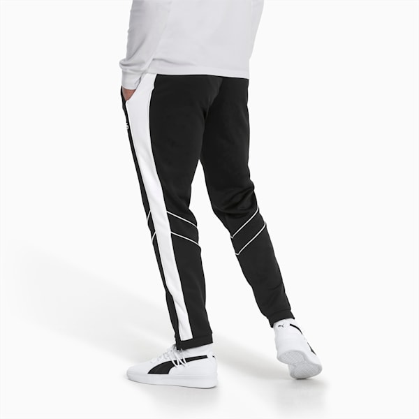 Track pants black and white online