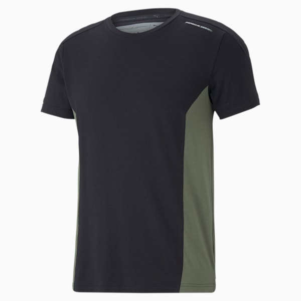 Porsche Design Men's RCT Tee, Jet Black, extralarge