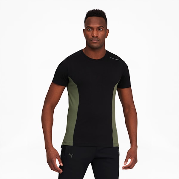 Porsche Design Men's RCT Tee, Jet Black, extralarge