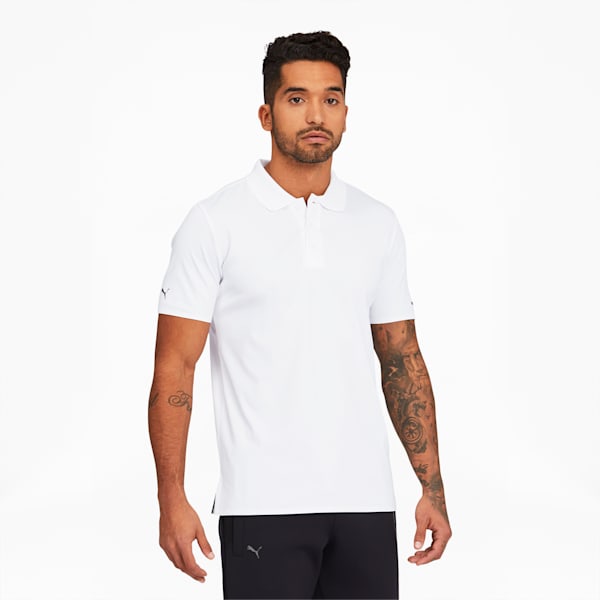 Porsche Design Men's Polo, Puma White, extralarge