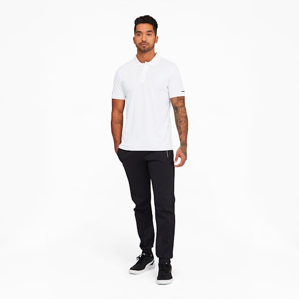 Porsche Design Men's Polo, Puma White, extralarge