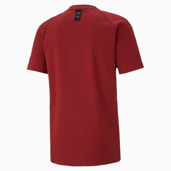 Porsche Design Men's Essential Tee, Red Dahlia, extralarge