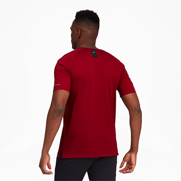 Porsche Design Men's Essential Tee, Red Dahlia, extralarge