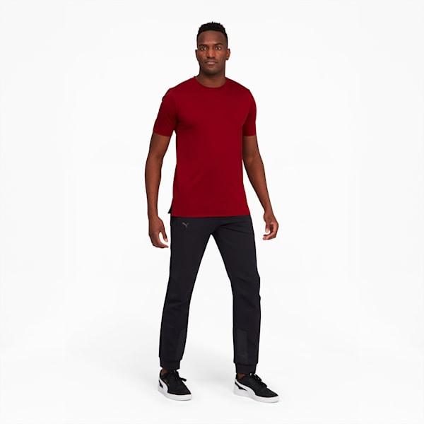 Porsche Design Men's Essential Tee, Red Dahlia, extralarge