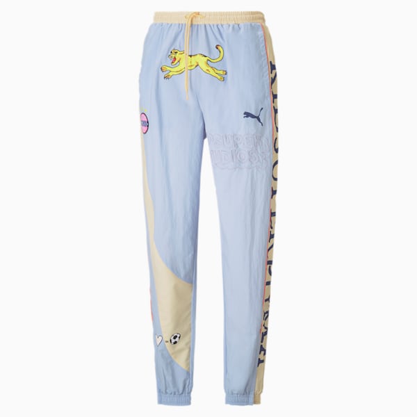 Women's PUMA Slim Fit 7/8 Track Pants in Blue size XL, PUMA, Kokrajhar